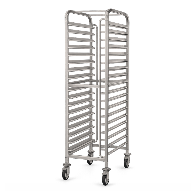 Echelle pour plaques 600 x 400 mm ou bacs GN1/1 - 18 niveaux