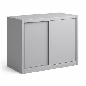 Placard à suspendre inox portes coulissantes 800 x 400 x 600 mm