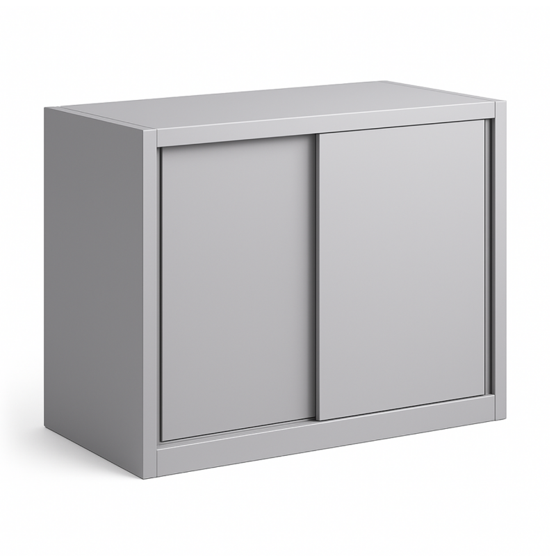 Placard à suspendre inox portes coulissantes 800 x 400 x 600 mm