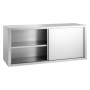 Placard à suspendre inox portes coulissantes 1400 x 400 x 600 mm