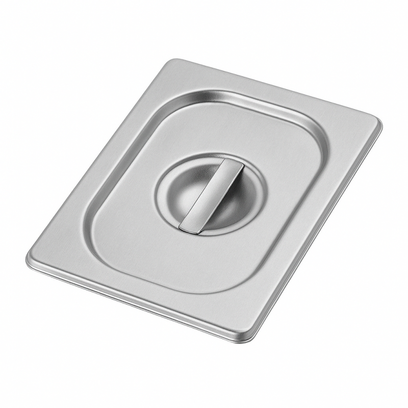 Couvercle Inox GN 1/6 – Format 176 x 162 mm