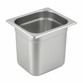 Bac inox GN 1/6 x 100mm