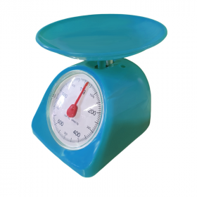 Balance cuisine mécanique 1 kg - Bleu