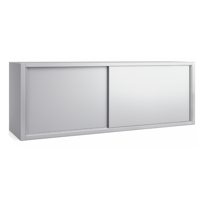 Placard à suspendre inox portes coulissantes 1600 x 400 x 600 mm