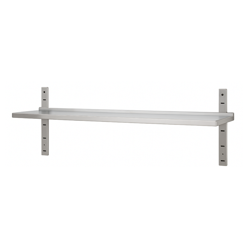 Étagère murale inox simple niveau 1000 x 400 x 600 mm