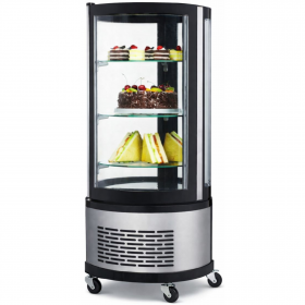 Vitrine réfrigérée panoramique ronde