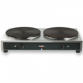 Crêpière électrique standard châssis carre 2 plaques Krampouz