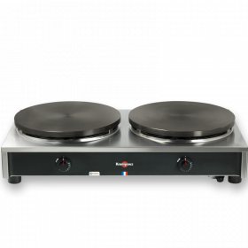 Crêpière gaz confort châssis carre 2 plaques Krampouz