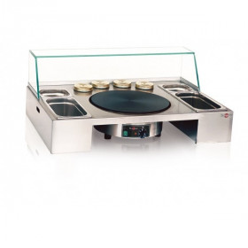 Plan de travail amovible pour 1 crêpière Krampouz