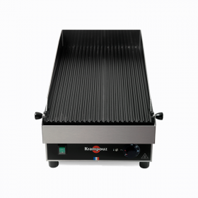 Plancha électrique fonte émaillé profondeur