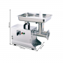 Hachoir à viande double coupe Ø82 mm