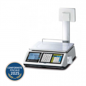 Balance poids prix CAS CT 100 Fiscale avec colonne
