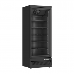 Vitrine réfrigérée négative libre-service avec portes battantes - Congélateur - 1 porte