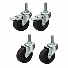 Set de 4 roues pour pétrins