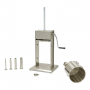 Poussoir à saucisses manuel vertical 10L en inox