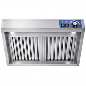 Hotte murale Mistral pro 1000 x 900 avec moteur, LED et variateur