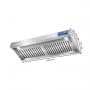 Hotte murale Mistral pro 1500 x 900 avec moteur, LED et variateur