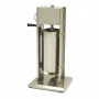 Poussoir à saucisses manuel vertical 5L en inox