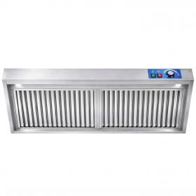 Hotte murale Mistral pro 1600 x 900 avec moteur, LED et variateur