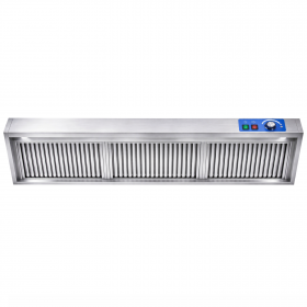 Hotte murale Mistral pro 2000 x 900 avec moteur, LED et variateur