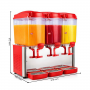 Distributeur de jus réfrigéré professionnel 3 x 18 Litres