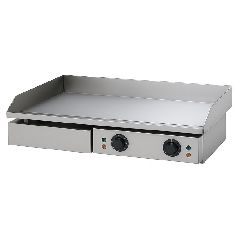 Plancha électrique lisse 73 cm – Contrôle de température 300°C – 4,4 kW