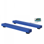 Barres peseuses inox avec indicateur
