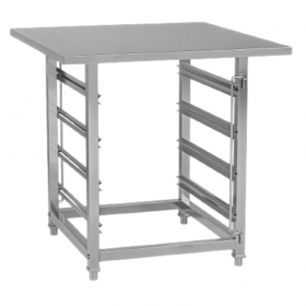 Soubassement pour GN1/1 et 600 x 400 - Plateau 930 x 850 mm