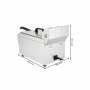 Friteuse électrique avec vanne de vidange 10 litres