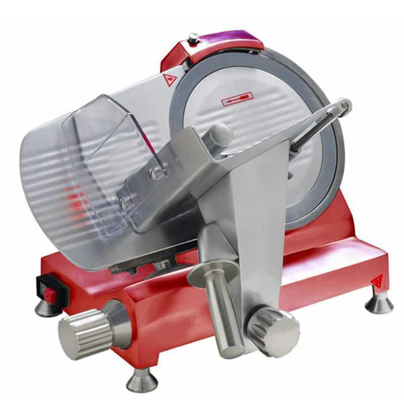 Trancheuse à Jambon Luxe - Lame 250 mm - Rouge