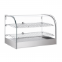 Vitrine chauffante professionnelle 45L - Inox