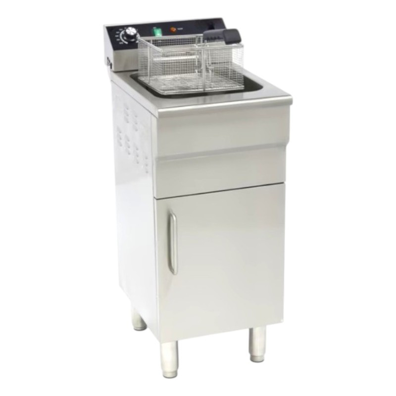 Friteuse 16 Litres sur pieds - Haut rendement 12KW