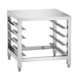 Soubassement pour four GN 1/1 et GN 2/1 - Plateau 700 x 720 mm