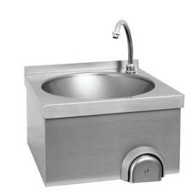 Lave main à commande au genou