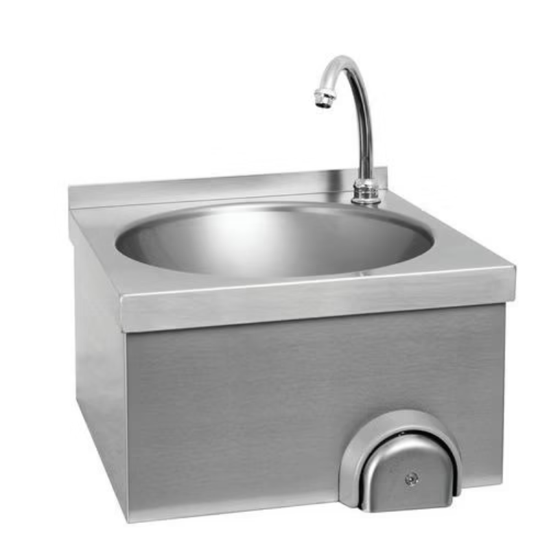 Lave main à commande au genou