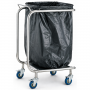 Porte sac poubelle mobile