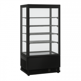 Vitrine réfrigérée positive à poser 98L - Noir