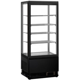 Vitrine réfrigérée positive à poser 98L - Noir
