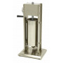 Poussoir à saucisses manuel vertical 5L en inox