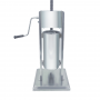 Poussoir à saucisses manuel vertical 5L en inox