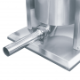 Poussoir à saucisses manuel vertical 5L en inox
