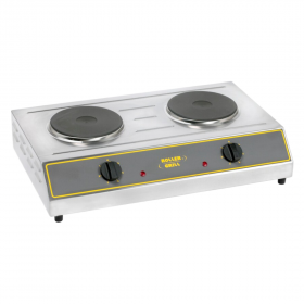 Réchaud électrique professionnel 2 feux Roller Grill