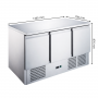 Table réfrigérée 3 portes inox