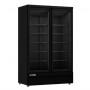 Armoire réfrigérée libre-service avec 2 portes battantes négative - modèle déclassé suite choc