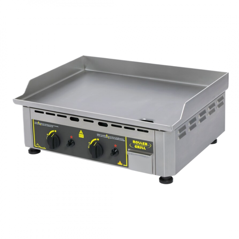 Plancha au gaz professionnelle 100% inox - Roller Grill
