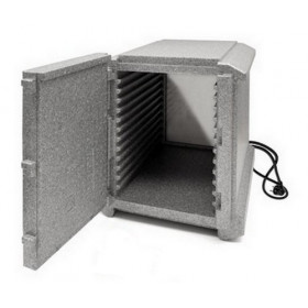 Conteneur chauffant ventilé 90L - Température réglable de 5 à 75°C