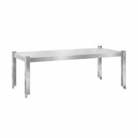 Étagère de table inox