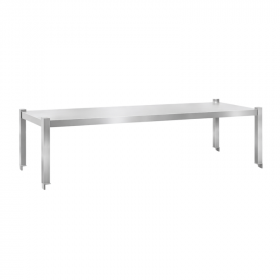 Étagère de table inox