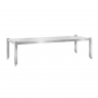 Étagère de table inox