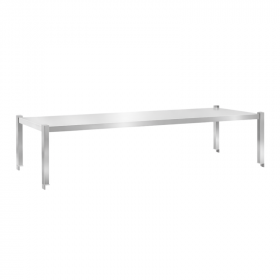 Étagère de table inox